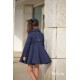 Gabardina Azul